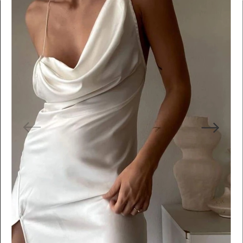 Silk LWD slip dress NWOT
